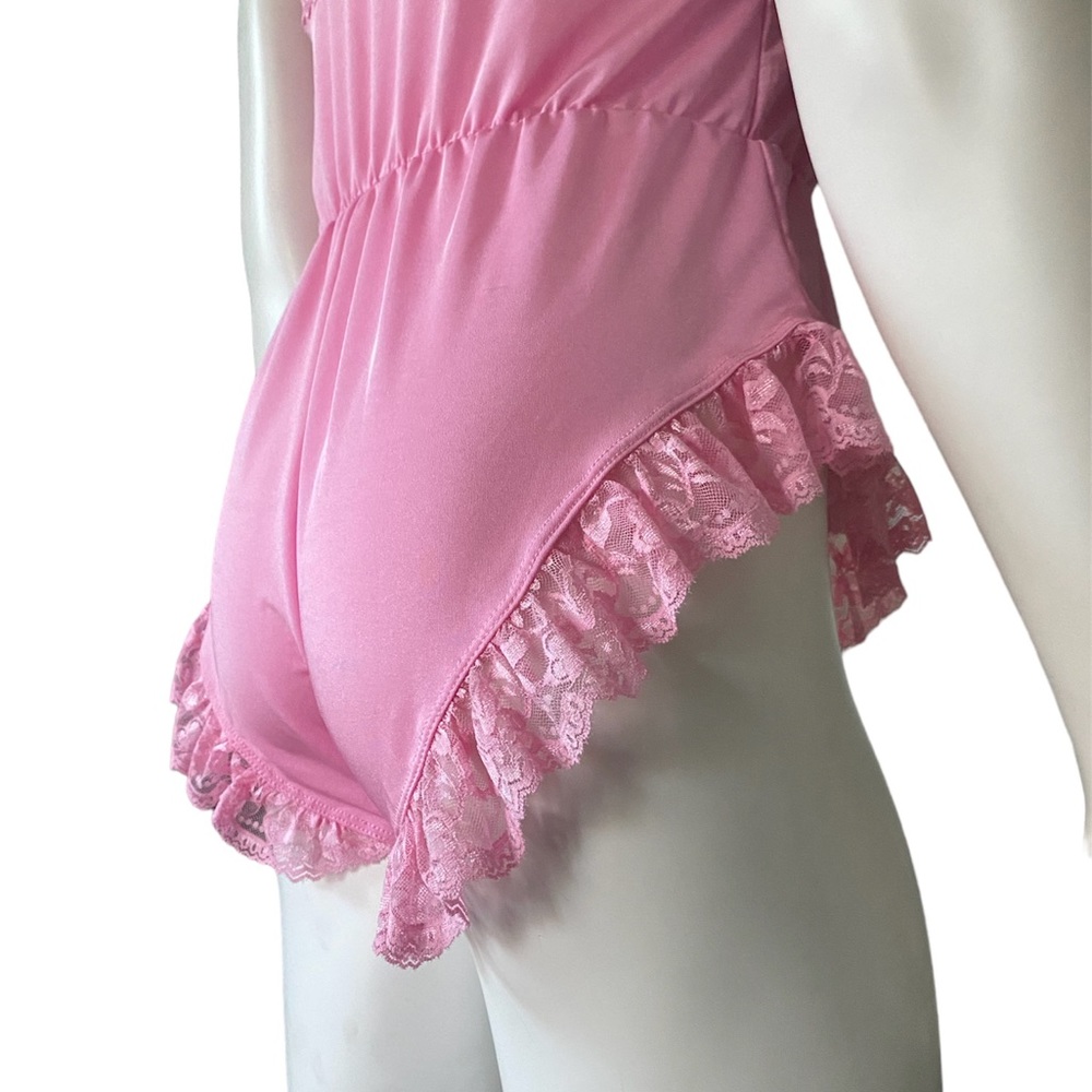 Sugar Thrills by DollsKill | NWT’s Y2K frilly lace sexy teddy romper - Picture 3 of 8